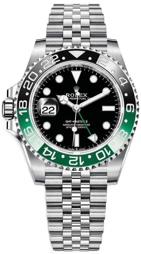 rolex nero lancetta verde|rolex gmt master 2 prezzo.